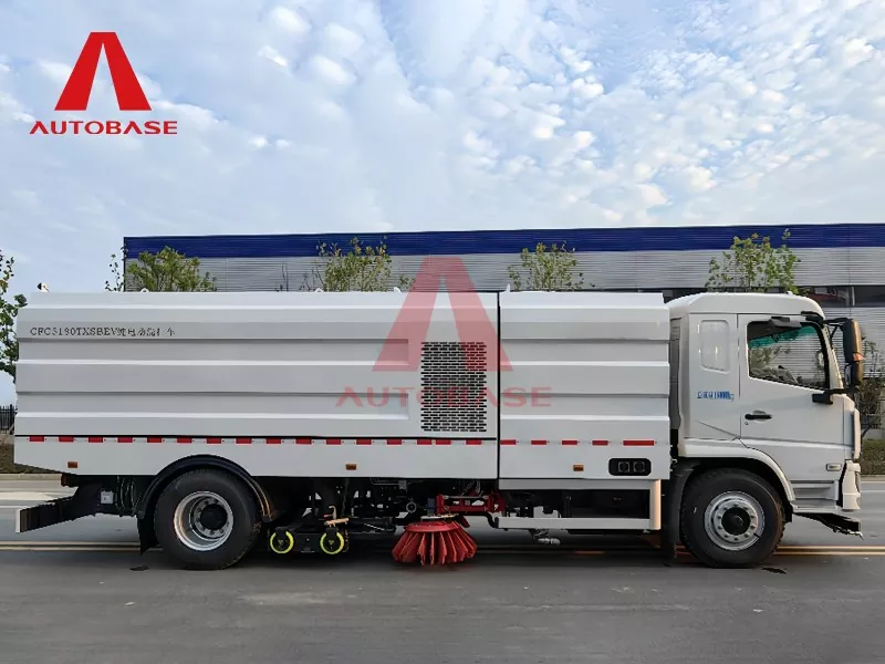 18 tấn phương tiện rửa và quét