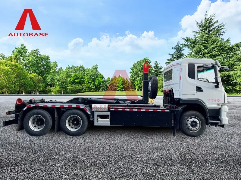 Xe tải rác không tải 25 tấn